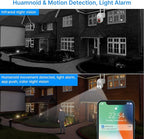 Hiseeu Security Cameras Wireless Outdoor System 5MP PTZ&Bullet Cameras IP66 Waterproof -Night Vision Motion Alert with 1TB Storage WiFi Security Camera No Monthly Fees