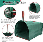 53 Gallon 1/2/3-Pack Leaf bags,Large Yard Dustpan-Type Reusable Lawn Yard Waste Bags,Foldable Garden Leaf Collector Bags for Leaves,Debris,Clippings,Lawn Trash