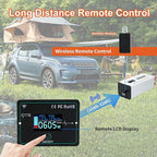 5000 Watts Power Inverter Peak 10KW, Pure Sine Wave 12V DC to 120V AC Off Grid Solar Inverter with Wireless Remote Control LCD Display 4 AC Outlets Hardwire Terminal for Home RV Camping