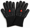 GRILL HEAT AID Extreme Heat Resistant BBQ Gloves - 1472°F Grill Gloves Heat Proof for Men EN407 Certified Fireproof Grilling Gloves for Fire Pit & Smoker, High Temp Grill Mitts for Outdoor Pizza Oven