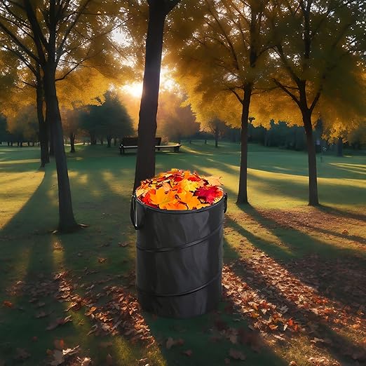 Collapsible Trash can,Folding Garbage Cans,Pop Up Trash Can,Camper Trash can，for Camping Garbage Can Collapsible,Clothes and Toys Recycle bin