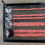 SIGVAL Frontier Jerky Gun, Beefy, with Stainless Steel Nozzles & Sausage Tips