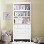 DaVinci Autumn Bookcase/Hutch in White