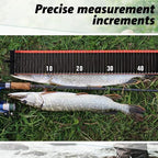 VioraWhite 2 Pcs 53 Inch Fish Ruler Fish Measuring Tape Fishing Ruler with Bump Board Waterproof Fishing Measurement Tool for Boat, Kayak, Coolers, Yacht and Workbench