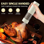 Salt and Pepper Grinder Set Electric Adjustable Coarseness Salt Pepper Grinder Shakers House Warming Gifts Automatic Battery Pepper Mill Shakers Gifts for Women Wedding Registry Must Haves