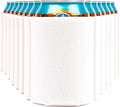 Blank Beer Can Coolers Sleeves (30-Pack) Soft Insulated Beer Can Cooler Sleeves - HTV Friendly Plain Can Sleeves for Soda Beer Cans & Bottles - Blanks for Vinyl Projects Wedding Favors & Gifts (White)