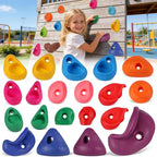 20 PCS Rock Climbing Wall for Kids,Rock Wall Climbing Holds,Adults Climbing Wall Grip Kits Holds Up to 230 lbs for Outdoor Indoor Home Playground Climbing Wall Holds