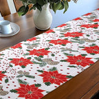Urban Villa Table Runner Cotton Heavier Quality 14x72 Pine Cone