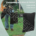 5140125-95 Leaf Blower Vacuum Shoulder Bag Replaces 5140117-99, for Black & Decker 3-in-1 Electric Leaf Blower, Fits Model BV2900 BV3100