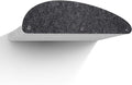 Accessory ADD-ON Long Shelf Facade Covers Compatible with Cat Wall Shelves by Pryde Pets - 100% Sustainable PET Felt - Climber Sold Seperately - Cats Perch Privacy and Safety Bumpers (Charcoal)