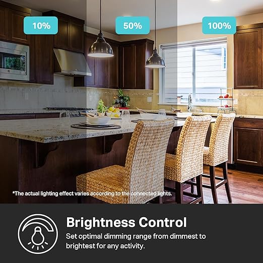 Kasa Smart Dimmer Switch HS220P3, Single Pole, Needs Neutral Wire, 2.4GHz Wi-Fi Light Switch Works with Alexa and Google Home, UL Certified,, No Hub Required, 3-Pack