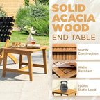 Design Heavy Duty 400lbs Capacity Patio Bistro Piece with Ottomans Outdoor, Onesize, Foldable Reclining Set 5