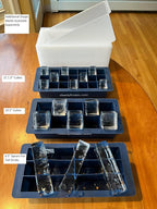 ClearlyFrozen® Best (4.6 Stars) & Top Capacity (10 2” Cubes) Clear Ice Tray