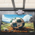 Football Rug for Boys Bedroom - Kids Rug Football Rug Basketball Rugs for Teen Boys Bedroom Football Carpet for Boys Bedroom Football Rugs for Boys Girls Sports Room,2'×3'