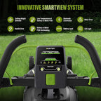 SUNTEK 40V 18-Inch Cordless Electric Lawn Mower, Digi-Brushless Walk-Behind Lawn Mowers, 4.0Ah Lithium-ion Battery and Rapid Charger Included, APP Compatible, SLM4417A