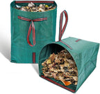 Leaf Collector, Large Yard Dustpan-Type Lawn and Leaf Bags, 53-Gallon Reusable Garden Bags for Leaves, Debris, Grass, Clippings, Lawn Trash