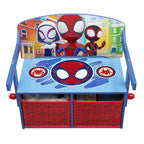Delta Children Kids Convertible Activity Bench - Greenguard Gold Certified, Marvel Spidey and His Amazing Friends