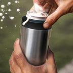 3 In 1 Insulated Universal Can Cooler - Signice Double Walled Vacuum Insulator Stainless Steel Slim Can Cooler for 12 Oz Skinny Tall Standard Regular Can Beer Bottle (Stainless)