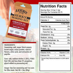 Lucky Jerky Original DIY Beef Jerky Seasoning and Cure Kit, 12 Oz | Make Your Own Original Beef Jerky at Home, Savory Classic Flavor, Seasons 20 lbs of Meat