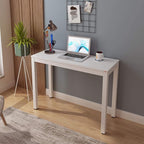 Need Small Computer Desk - 39 3/8'' Inches Heavy Duty Writing Desks, Simple Laptop Corner Table for Home Office,Dormitory AC3DW10060