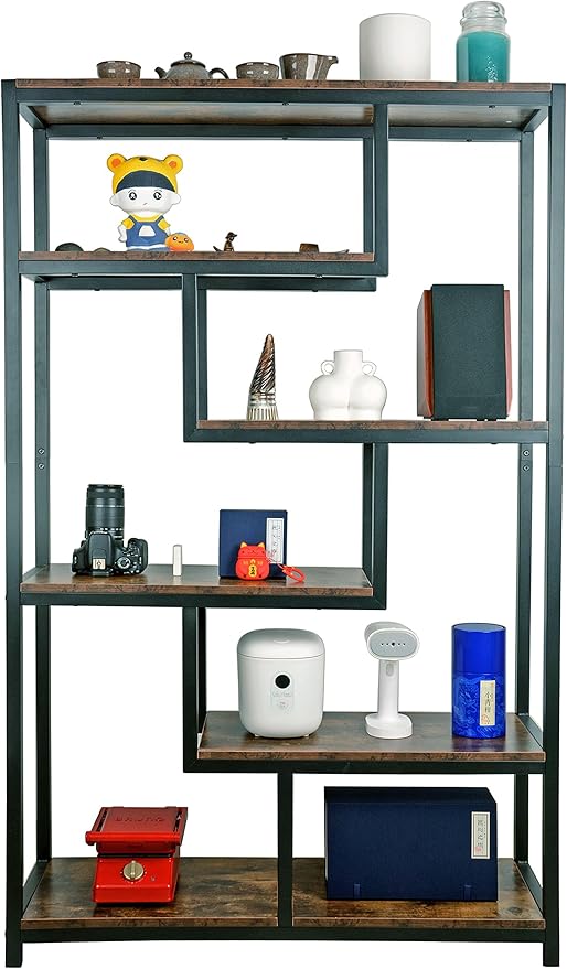 5 Tier Bookshelf Tall Bookcase bookcases and Book Shelves 5 Shelf Bookshelves and bookcases Wide Bookshelf for Bedroom Large Bookshelf Small Bookcase Shelf Book case Book Shelf for office