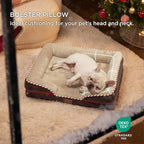 Bedsure Orthopedic Dog Bed for Medium Dogs - Waterproof Dog Sofa Beds Medium, Supportive Foam Pet Couch Bed with Removable Washable Cover, Waterproof Lining and Nonskid Bottom, Brown