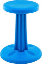 Kore Kids Junior Wobble Chair - Flexible Seating Stool for Classroom, Elementary School, ADD/ADHD - Made in The USA - Junior- Age 8-9, Grade 3-4, Blue (16in)