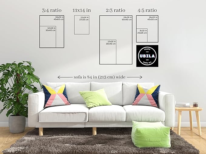 StudioUBILA Austria Wall Art Poster, Decorative Cityscape Landscape Art Prints, Home Decor Wall Art Print for Bedroom Living Room Kitchen Decorations, Unframed