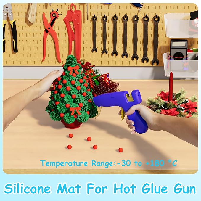 Extra Large Silicone Mats for Crafts: Heat Resistant Non-Slip 19.7" x 29.5" | Nonstick Easy to Cut Clear Silicone Sheet - Translucent Countertop Protector Pad for Jewelry Epoxy Resin Glitter DIY 1 Pcs
