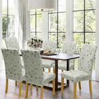 Dining Chair Covers, Stretch Seat Covers, Washable Furniture Protector | 6 Pack, Washable, Stretch Fit, Soft, Non Slip, Dining Chair Covers, Seat Protector, Furniture Protector
