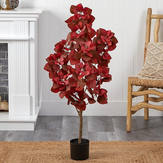 Nearly Natural 4ft. Autumn Pomegranate Artificial Tree