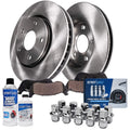 Detroit Axle - Front Brake Kit for Volkswagen Routan Chrysler Town & Country Dodge Grand Caravan Ram C/V, Disc Brake Rotors Cera