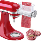 Meat Tenderizer Attachment for Kitchenaid Stand Mixers, 3 Adjustable Thickness, Meat Tenderizer Machine with Transparent Cover, Meat Cuber Accessories for Kitchen aid, Dishwasher Safe