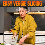 9.6" Cutting Board Scissors for Food with Stainless Steel Blade | 2 in 1 Kitchen Scissors for Food with Detachable Cutting Board; Cuts Veggies, Fruits, and Meat; Dishwasher Safe; Safety Lock