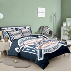 Bodhi Kids Comforter Set Queen,Sports Boys Comforter Set,Baseball Comforter Set Queen,Boys Baseball Bedding Set for Kids,Teen Boy Comforter Bedding Set Queen with Pillowcases