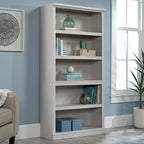 Sauder Miscellaneous Storage 5-Shelf Display Bookcase, Glacier Oak Finish