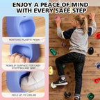 TOPNEW 30PCS Random Rock Climbing Holds Blind Box with Hardware, Non-Slip Climbing Rocks for Kids & Adults, Ideal Gift for Indoor Outdoor Climbing Wall