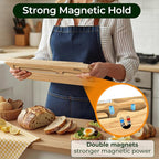 Upgrade Bread Bow Knife and Board Set,Sourdough Bread Slicer and Bread Cutting Board with Magnetic Storage,Space-saving,Right & Left Handed,Perfect for Bagels,Homemade,Ideal Baking Gifts for Woman