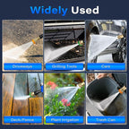 Pressure Washer, Power Washer with 4 Nozzles and Foam Cannon, High Pressure Cleaning Machine for Cars, Driveways, Fences, Patios, Home Cleaning