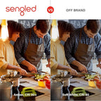 Sengled Smart Edison Bulbs, S1 Auto Pairing with Alexa Devices, Vintage Smart Light Bulbs That Work with Alexa, Bluetooth Mesh Smart ST19 Led Bulb 60 Watt Equivalent, 2000K E26 (2 Pack)