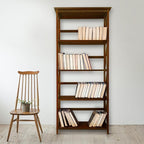 Casual Home Montego 5-Shelf Bookcase, Walnut (New)