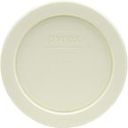 Pyrex 7202 1-Cup Bowls & 7202-PC Sour Cream Lids (4-Pack) - Made in USA | 7202-PC | Nonporous Surface | BPA-Free Covers | Stain-Resistant | Nestable Profile | Top-Rack Dishwasher-Safe