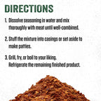 LEM Products Backwoods Hot Italian Fresh Sausage Seasoning, 8.3 oz Packet | Pre-Measured Seasoning for Wild Game and Domestic Meat, Seasons Up to 25 Pounds of Meat for Homemade Patties and Sausages