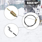 HAKATOP 946-04230b Auger Drive Clutch Cable for MTD Cub Cadet 746-04230 746-04230A 946-04230 946-04230A Snow Blower/Thrower