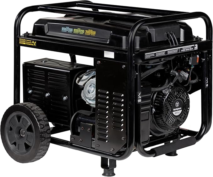 Westinghouse 12500 Peak Watt EFI Tri-Fuel Home Backup Portable Generator, Remote Electric Start, Transfer Switch Ready, Gas, Propane, and Natural Gas Powered, CARB Compliant