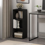 Furinno Luder Bookcase / Book / Storage , 3-Tier, Blackwood