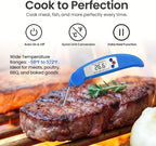 Karving King XL Deluxe Cutting Board - Spikes, Drip Tray & Meat Thermometer