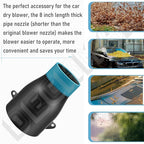DECKMAN 191L13-5 191B21-6 Blower Nozzle Adapter/197889-6 Flat End Nozzle Attachment/Car Drying Nozzle Compatible with Makita Leaf Blowers XBU03Z XBU03SM1 XBU02Z XBU03 DUB362