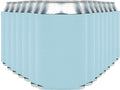 Blank Beer Can Cooler Sleeves (110-Pack) Soft Insulated Beer Can Coolies - HTV Friendly Blank Koolies in Bulk for Beer Cans & Bottles - Coolie Blanks for Vinyl Projects & Wedding Favors (Light Blue)