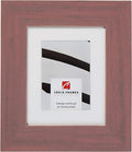 Craig Frames Jasper Wide, 20 x 24 Inch Country Weathered Red Picture Frame Matted to Display a 16 x 20 Inch Photo